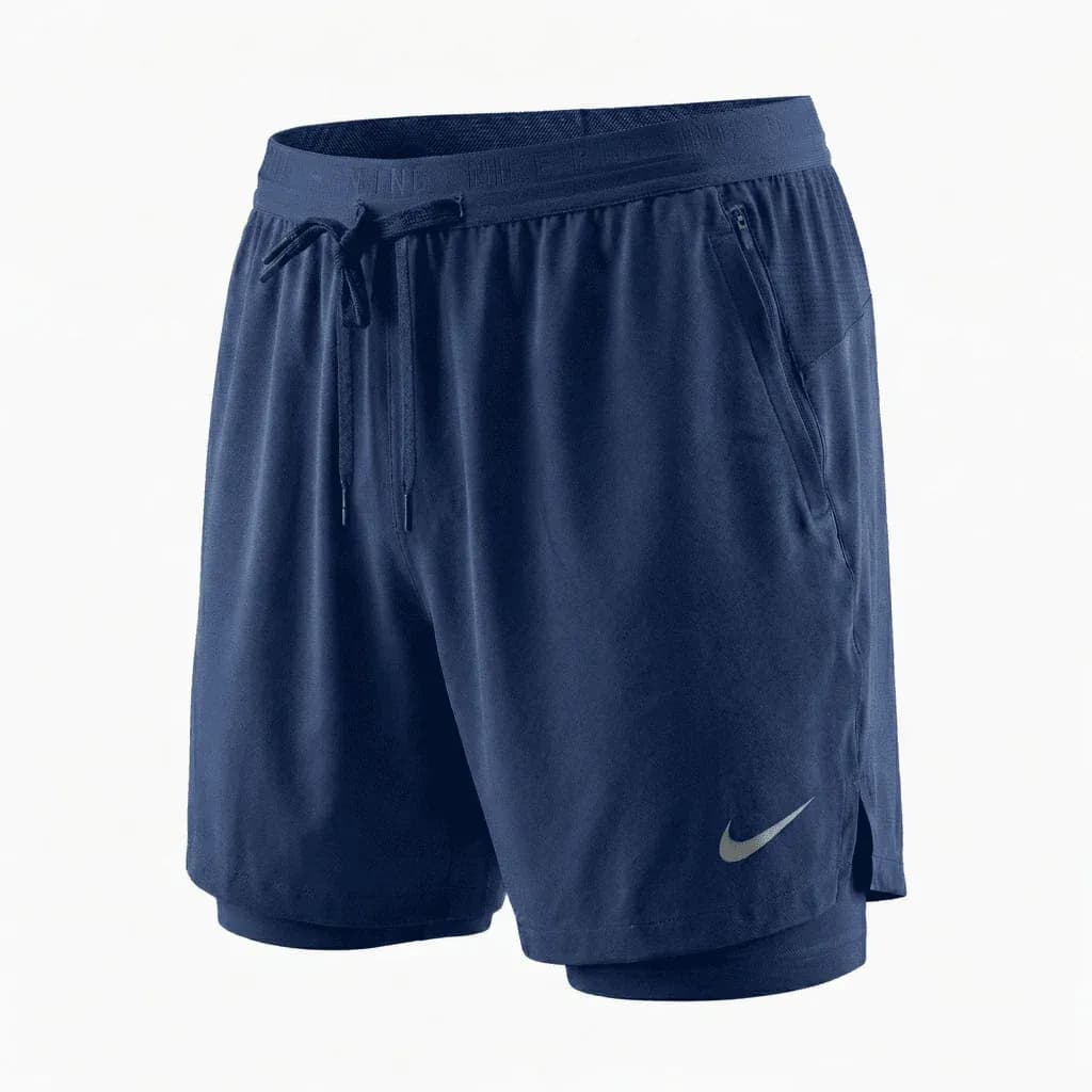 Pantaloneta Deportiva Azul Oscuro para Hombre - PAN40