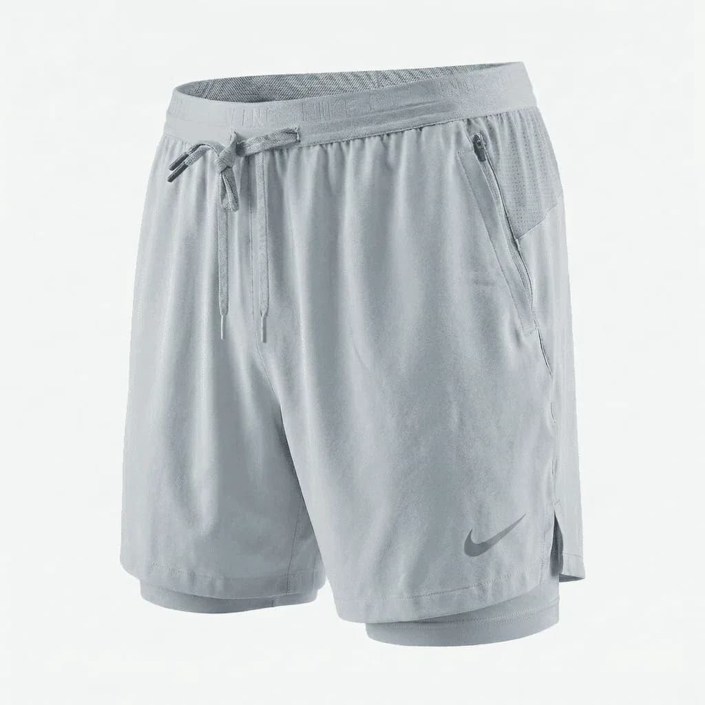 Pantaloneta Deportiva Gris claro para Hombre - PAN40