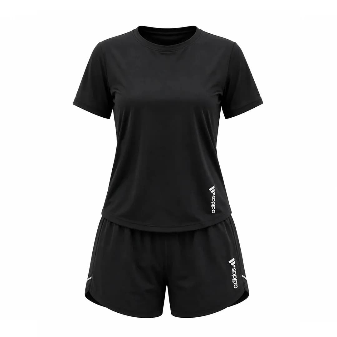 Conjunto Deportivo Negro para Mujer - MCON02