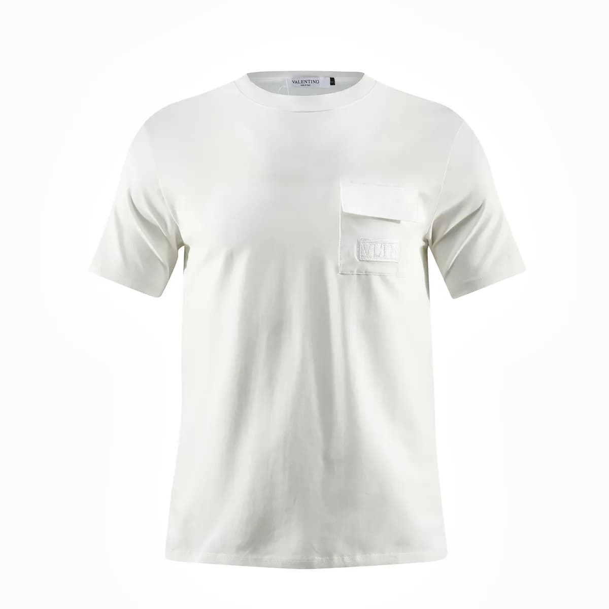 Camiseta Básica Blanca para Hombre