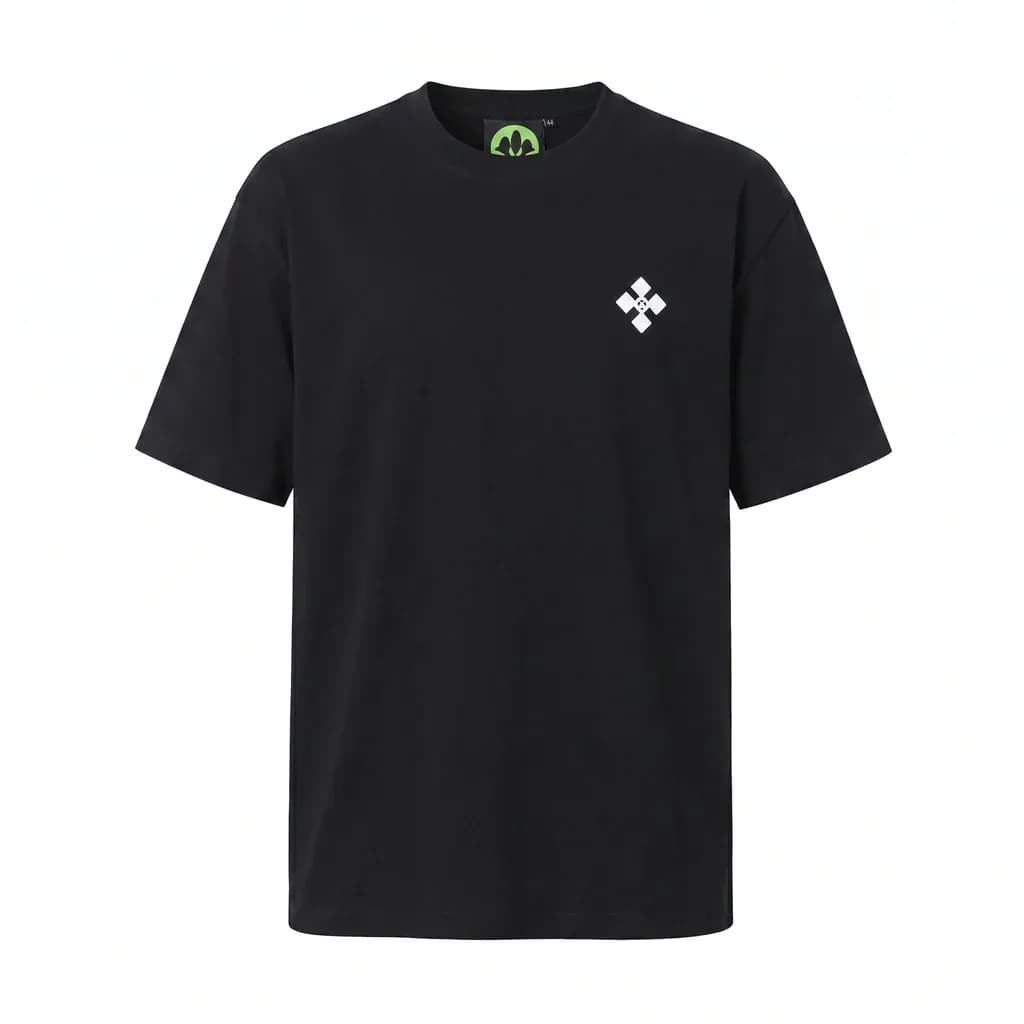 Camiseta Oversize Negro para Hombre