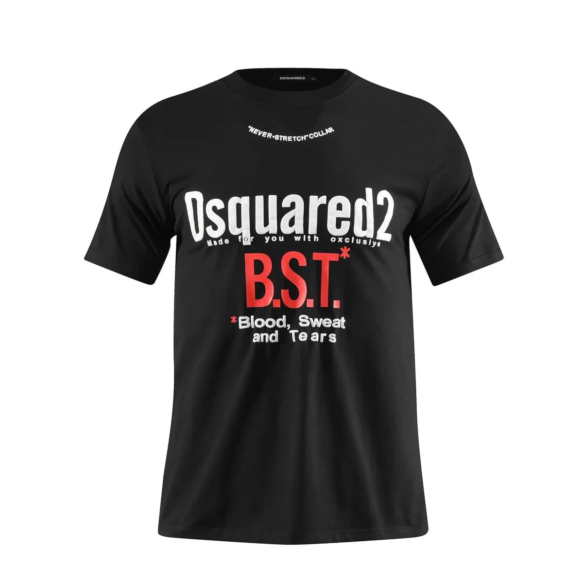 Camiseta Estampada Negra para Hombre