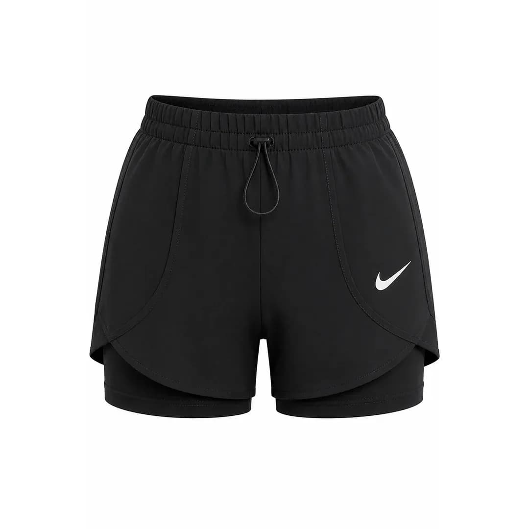 Short Deportivo Negro para Mujer - MPAN02