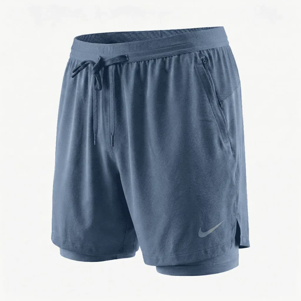 Pantaloneta Deportiva Azul Claro para Hombre - PAN40
