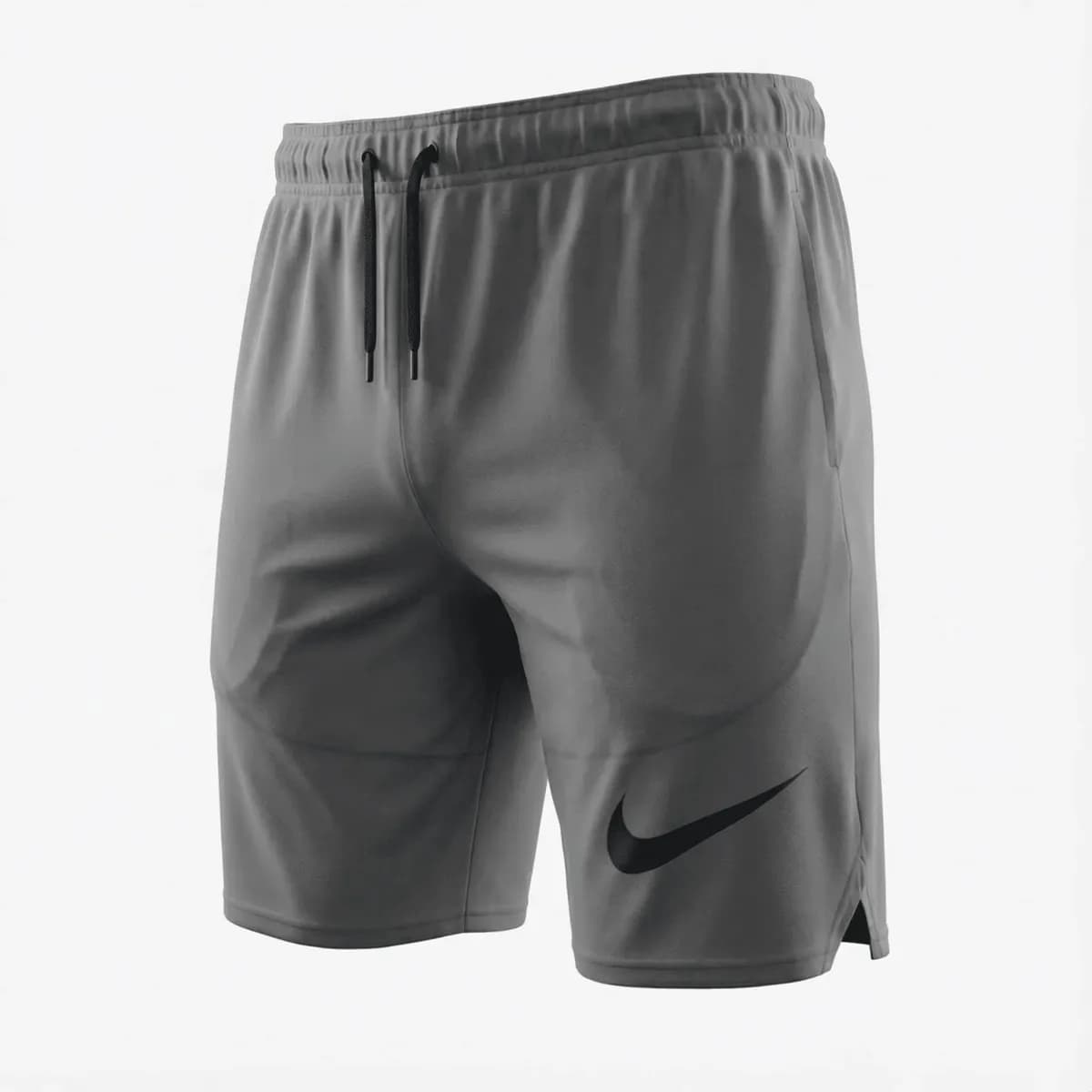 Pantaloneta Deportiva Gris Oscuro para Hombre - PAN07