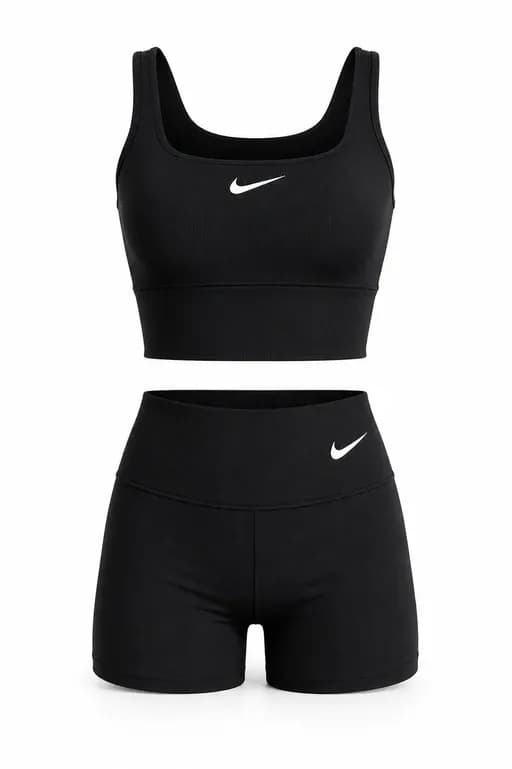 Conjunto Deportivo Negro para Mujer - MCONJ03