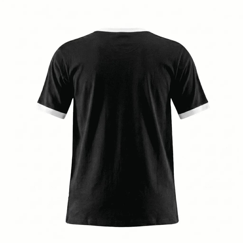 Camiseta Básica Negra para Hombre