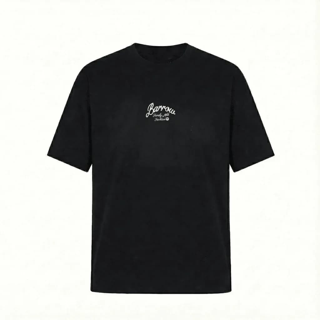 Camiseta Oversize Negra para Hombre