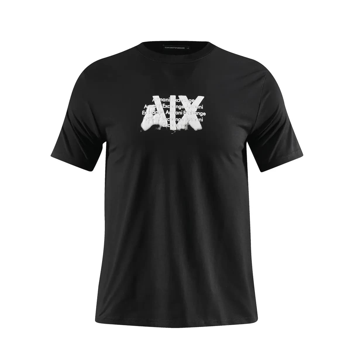 Camiseta Estampada Negra para Hombre