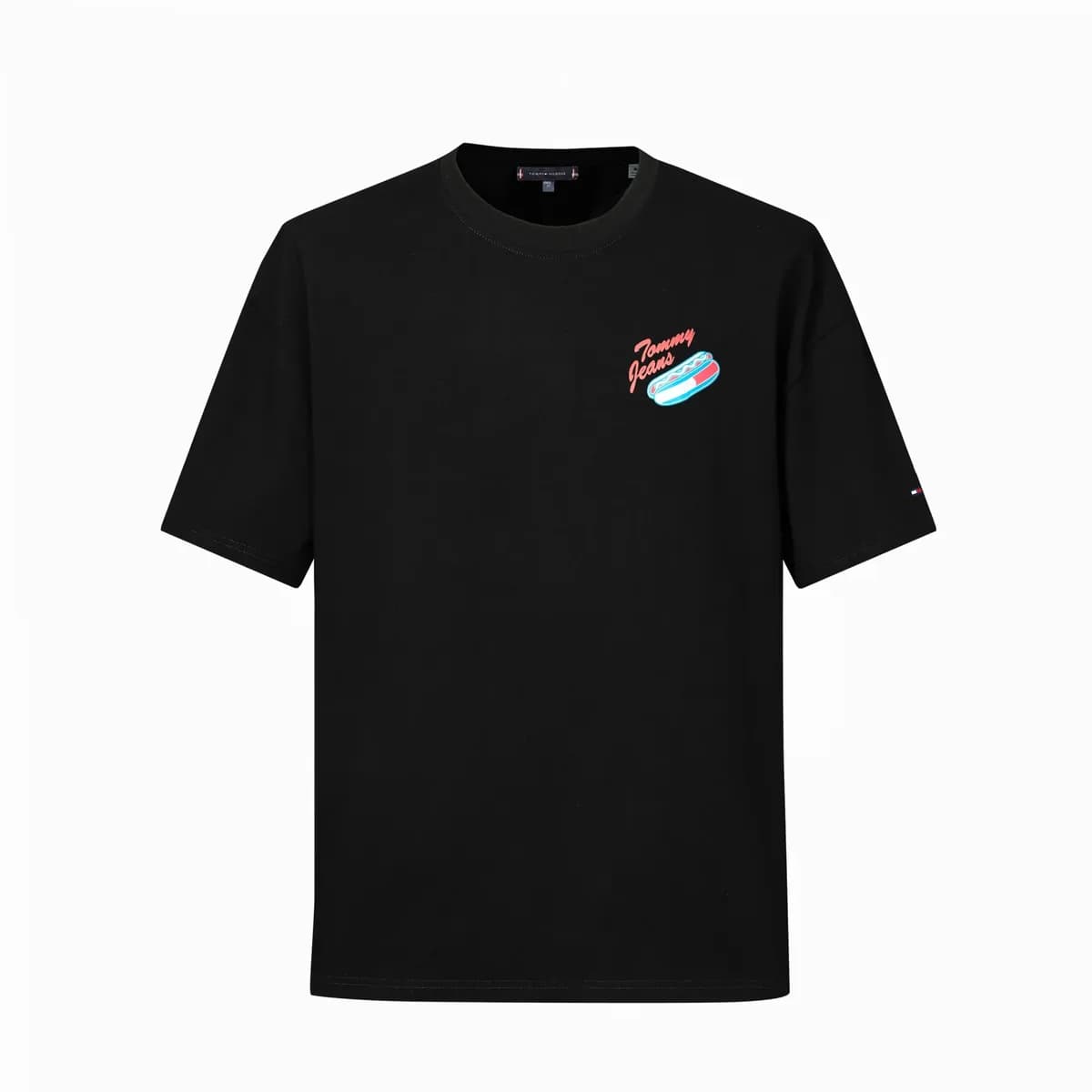 Camiseta Oversize Negra para Hombre