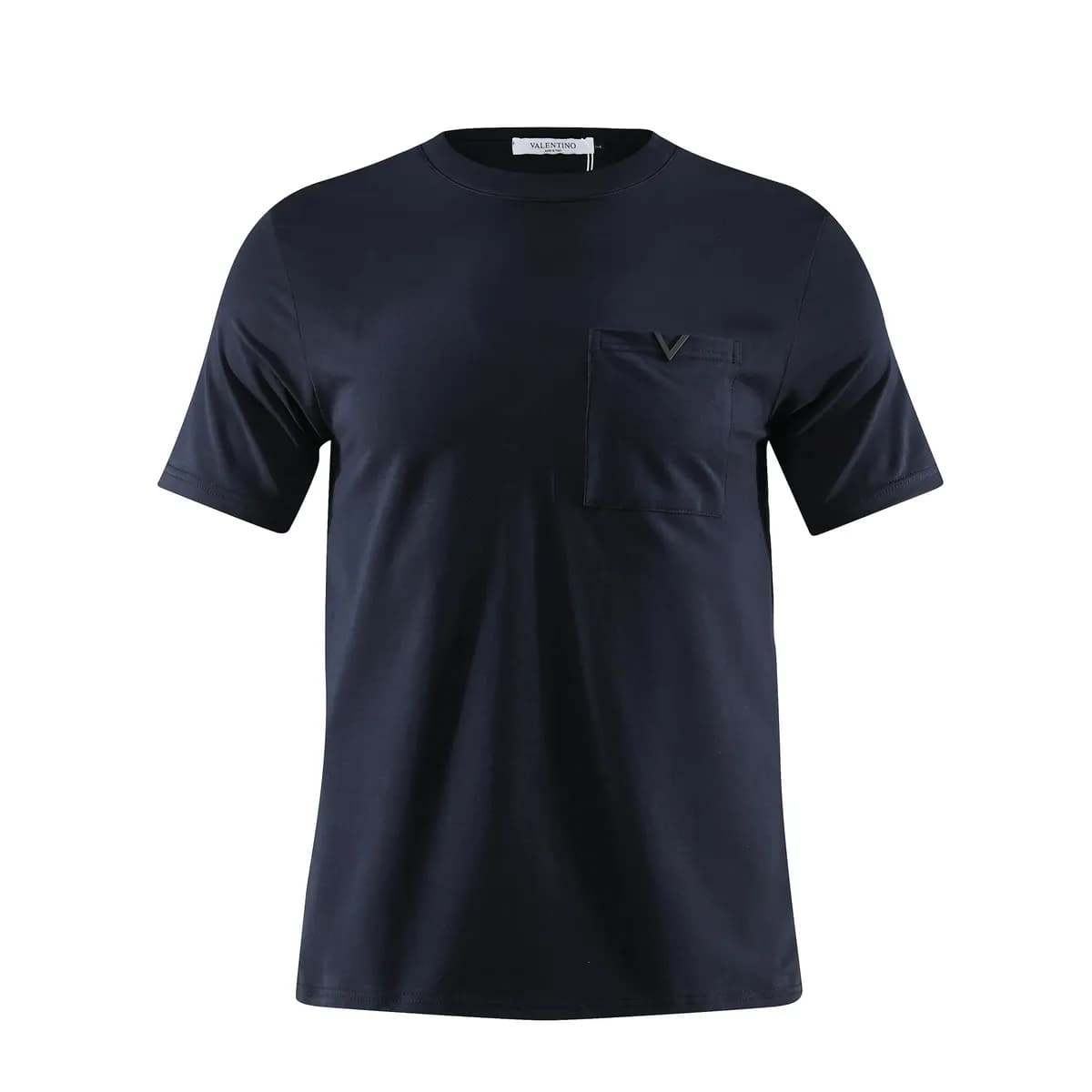 Camiseta Básica Azul Oscuro para Hombre