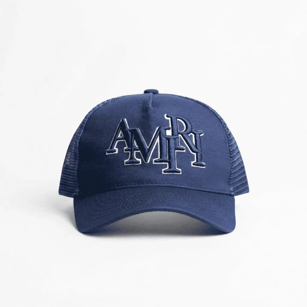 Gorra AMR Azul Oscura - HAT08