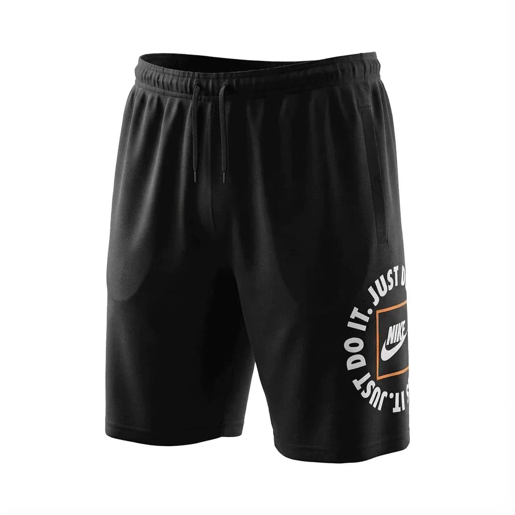 Pantaloneta Deportiva Negra para Hombre - PAN09