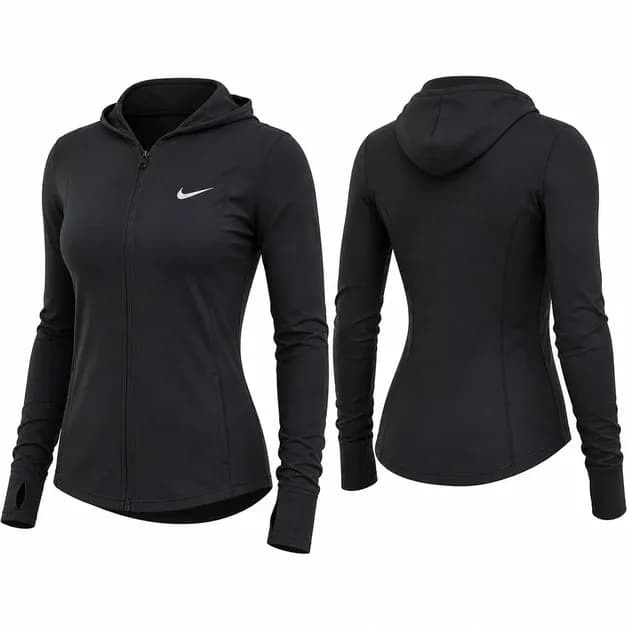 Buzo Deportivo Negro para Mujer - MCHA01